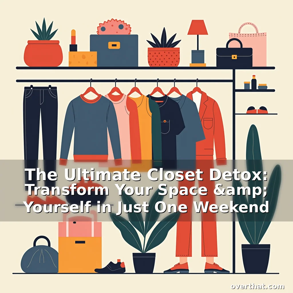 Read more about the article The Ultimate Closet Detox: Transform Your Space & Yourself in Just One Weekend