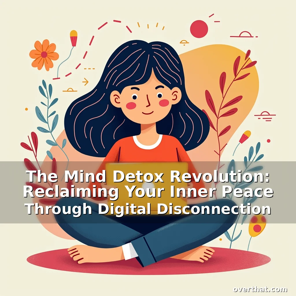 Read more about the article The Mind Detox Revolution: Reclaiming Your Inner Peace Through Digital Disconnection