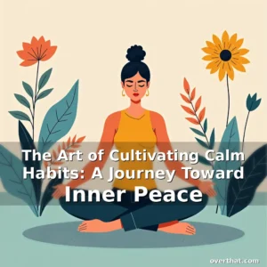 Read more about the article The Art of Cultivating Calm Habits: A Journey Toward Inner Peace