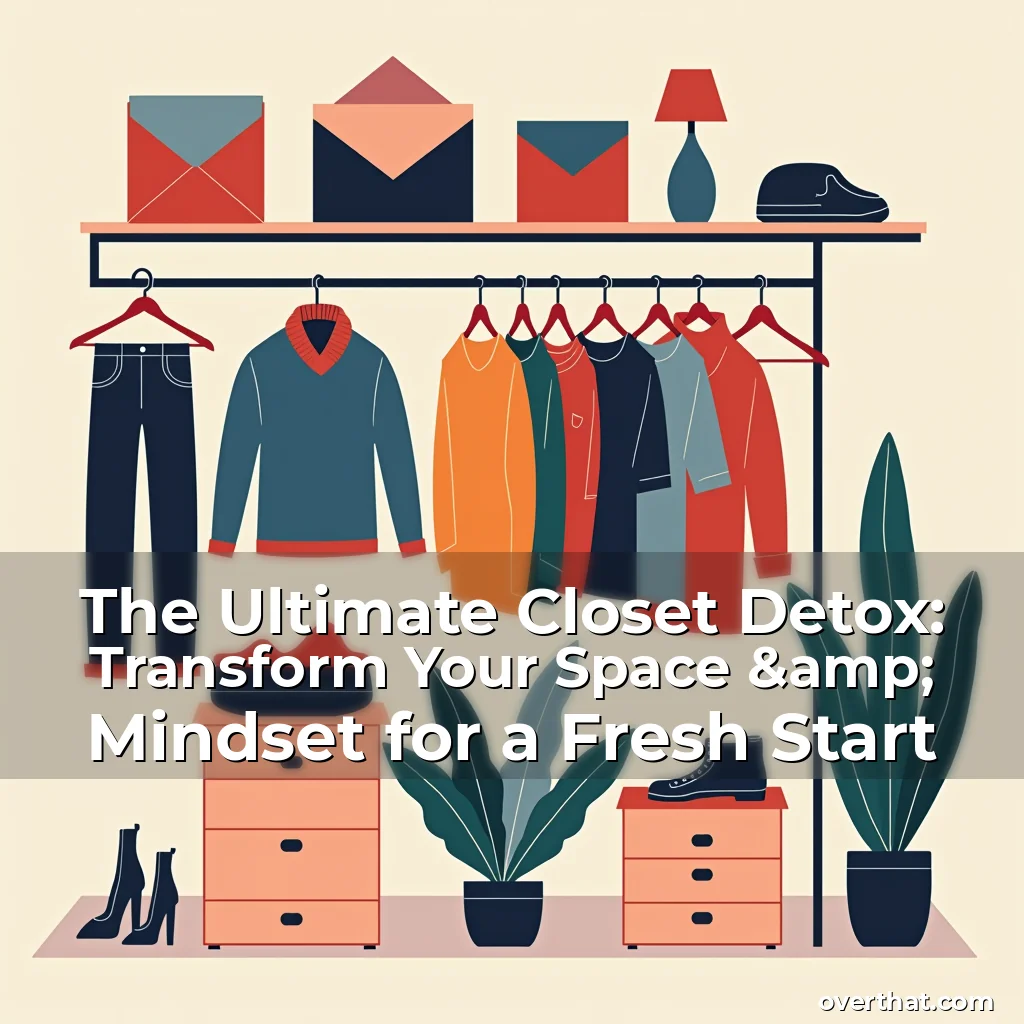 Read more about the article The Ultimate Closet Detox: Transform Your Space & Mindset for a Fresh Start