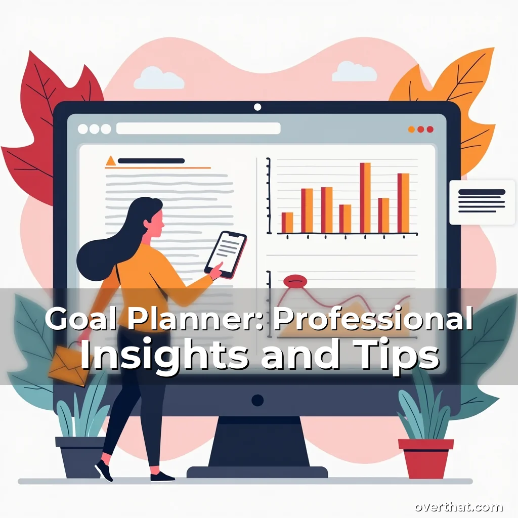 Read more about the article Goal Planner: Professional Insights and Tips