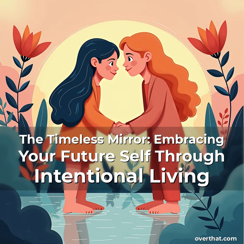Read more about the article The Timeless Mirror: Embracing Your Future Self Through Intentional Living