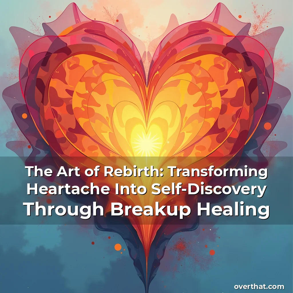 Read more about the article The Art of Rebirth: Transforming Heartache Into Self-Discovery Through Breakup Healing