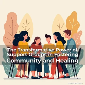 Read more about the article The Transformative Power of Support Groups in Fostering Community and Healing