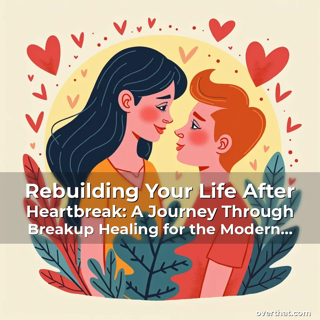 Read more about the article Rebuilding Your Life After Heartbreak: A Journey Through Breakup Healing for the Modern Individual